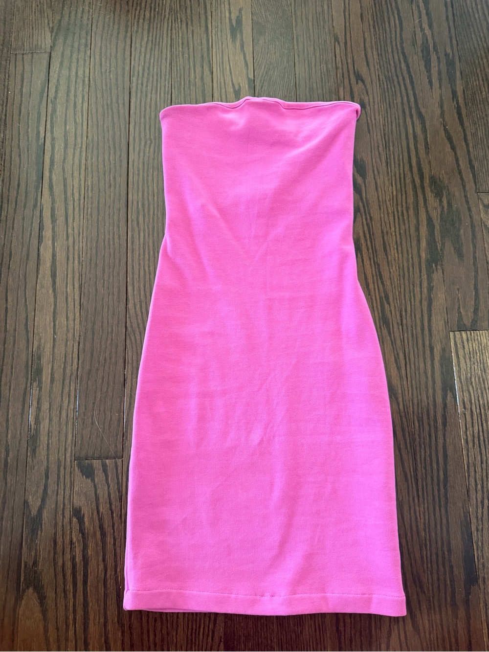 ZARA Strapless Pink Bodycon Dress